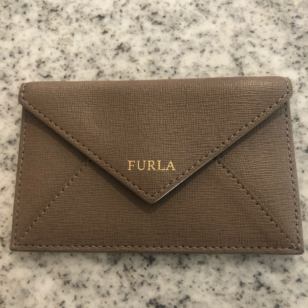NWOT FURLA Envelope Card Holder